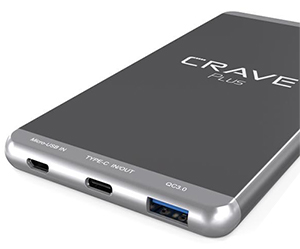Crave Plus Portable Charger Ports